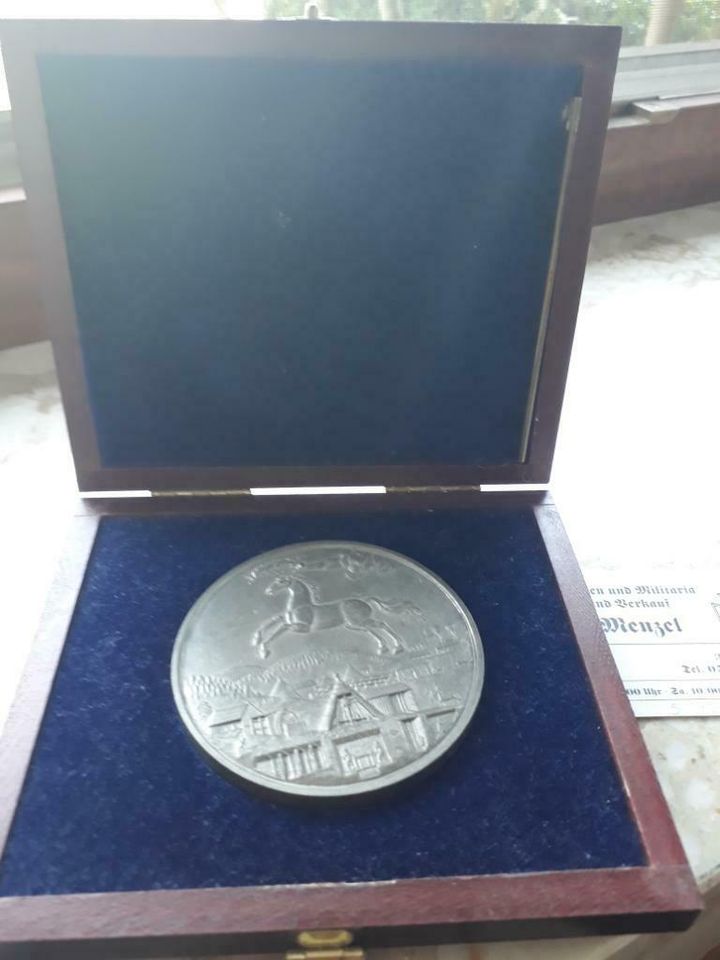 Preussag Medaille verzinnt 7,5 cm in Holzminden