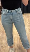 Soccx Jeans High Waist Weite 25 Knöchellang hellblau Niedersachsen - Rotenburg (Wümme) Vorschau