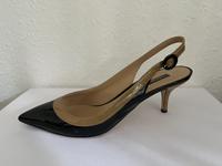 Dolce Gabbana Pumps Slingback Lackleder schwarz Gr. 39,5 Frankfurt am Main - Bockenheim Vorschau