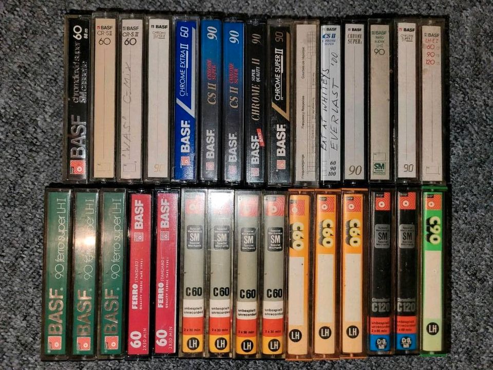 145 Cassetten Sammlung / MCs / Musik Kassetten Music in Edewecht