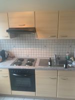 Küchenzeile 2,70m mit Hochschrank und integriertem Kühlschrank Thüringen - Mühlhausen Vorschau