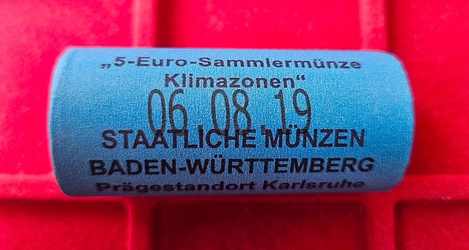 5 Euro ROLLE (G / 25 Stk.) - Gemäßigte Zone 2019 in Berlin