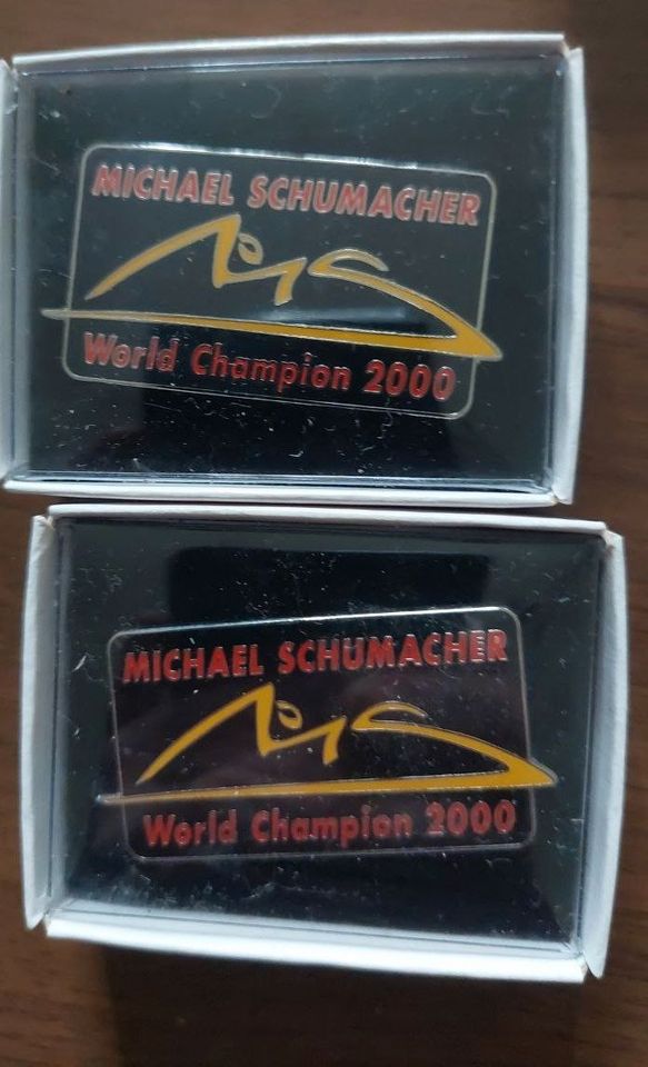 8 X Michael Schumacher Formel1 Pin Anstecker Anstecknadel in Nürnberg (Mittelfr)