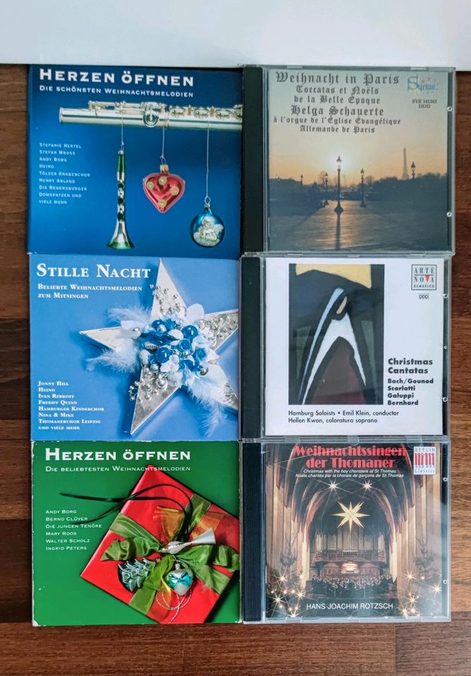Weihnachtliche CDs zu verschenken in Nürnberg (Mittelfr) Mitte Zu