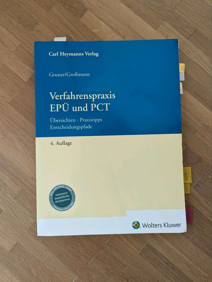 Verfahrenspraxis EPÜ und PCT, Gruner/Großmann in Dresden