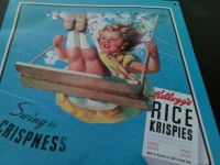 BLECHSCHILD VINTAGE KELLOGGS WERBESCHILD 20X20 SAMMLERSTÜCK Hamburg - Altona Vorschau