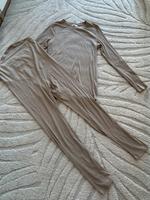 H&M Mama Rippstrick Set umstandsmode Gr L 40 umstandshose Bayern - Weidenberg Vorschau