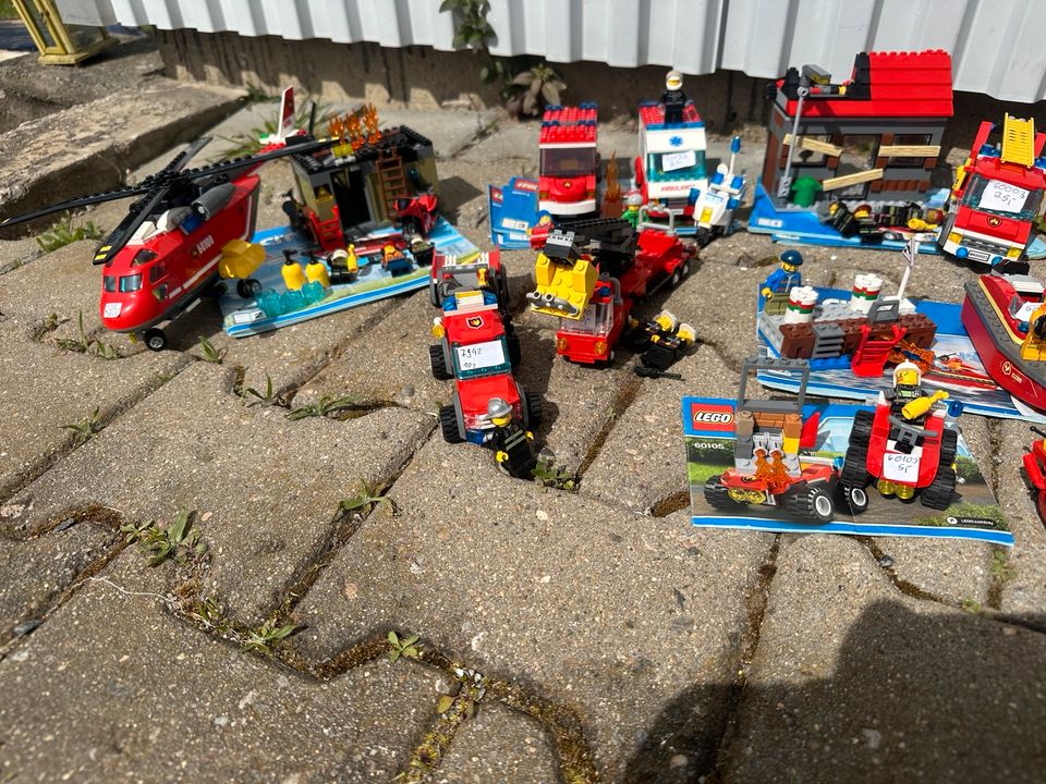 Lego Auflösung Feuerwehr XXL/60023/60003/60108/7891/60213/7942 in Dresden