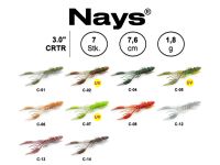 NAYS CRTR 30 Creature Bait 7,6 cm Raubfischangeln Barsch & Zander Blumenthal - Farge Vorschau