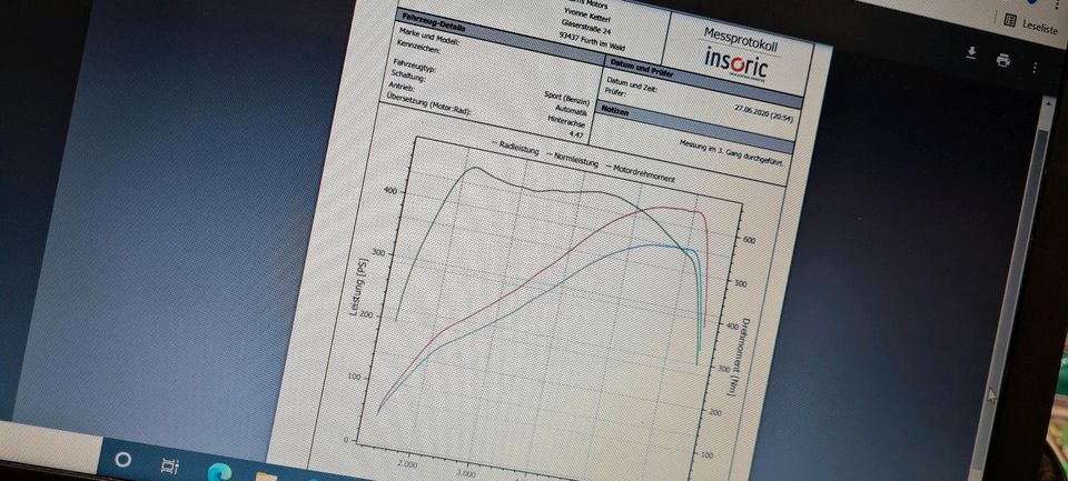 Leistungsmessung, Insoric, Oldtimer, Neuwagen, Sportwagen, Tuning in Furth im Wald