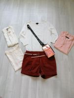 Junge Damenmode7 Teile Shorts,Gürtel,Blusen,Pulli+Tasche zusammen Nordrhein-Westfalen - Siegen Vorschau