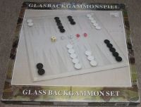 Glas-Backgammon Spiel Herzogtum Lauenburg - Schwarzenbek Vorschau