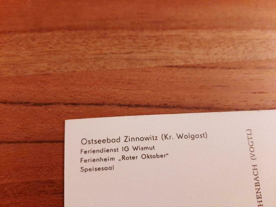Postkarten, Zinnowitz, DDR,Rarität in Nobitz