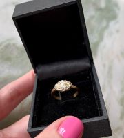 Ring antik Gold 750 mit 15 Altschliff Diamanten k 333 375 585 Friedrichshain-Kreuzberg - Friedrichshain Vorschau