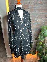 Kleid Weihnachten Silvester S/36 schwarz Sterne Party Festlich Hessen - Liederbach Vorschau