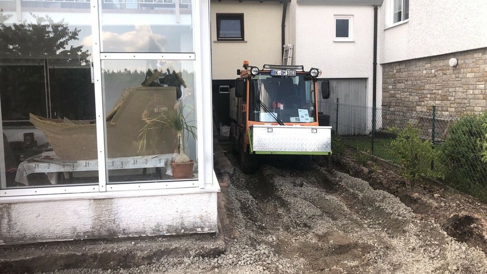 Baggerarbeiten für Haus,Hof und Garten in Feuchtwangen