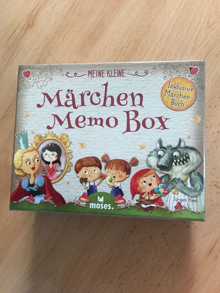 Neu Märchen Memo Box Memory moses in Uetze