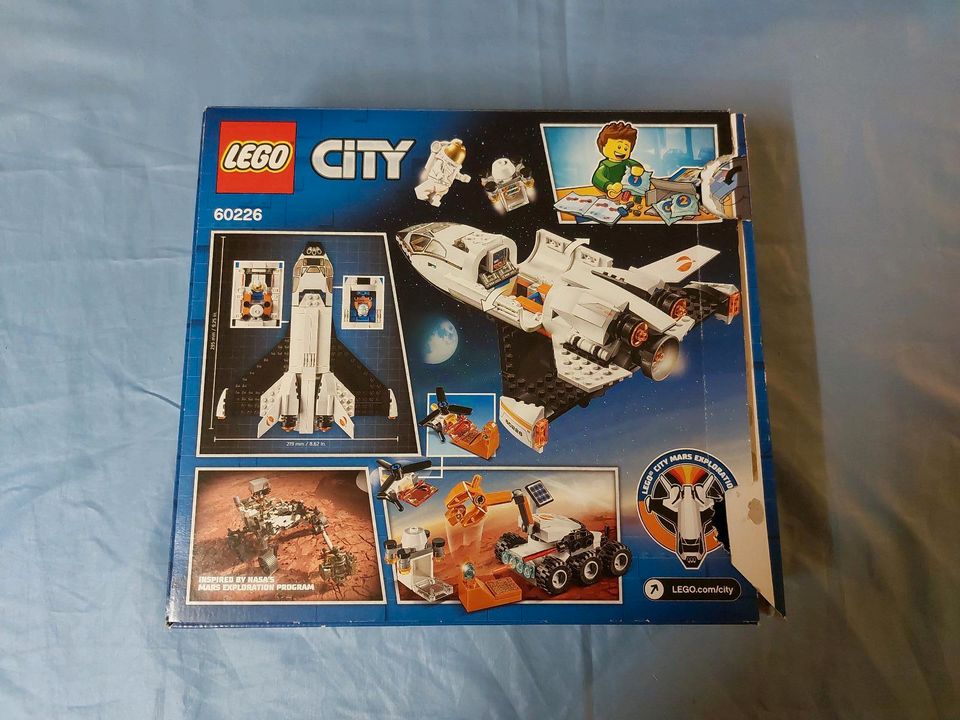 Lego City 60226 Space Mars Forschungsshuttle komplett + OVP in Tüßling