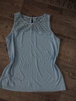 wNEU Blusentop Oberteil Spitze Gr M L 40 42 hell blau Baumwolle Berlin - Lichtenberg Vorschau