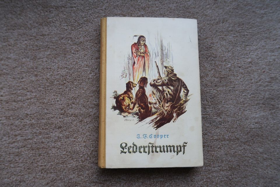 Lederstrumpf altdeutsche Schrift in Ilmenau