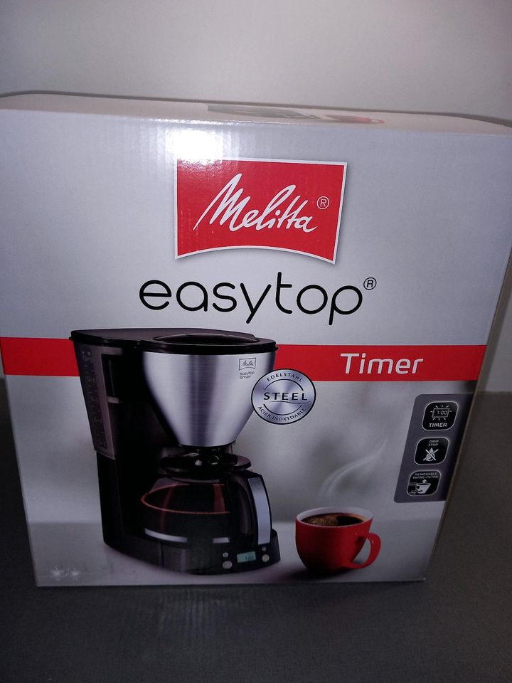 Melitta, easy top, Kaffeemaschine mit Timer, Neu & OVP in Renningen