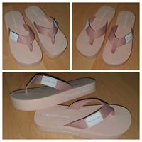CALVIN KLEIN Flip Flops 37 38 Sandalen Zehentrenner Schuhe Rosa Essen - Essen-Kray Vorschau