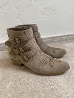 Stiefeletten Catwalk, Gr. 38, taupe Niedersachsen - Nordhorn Vorschau