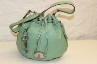 FOSSIL Maddox Drawstring Handtasche Schultertasche Leder Mintgrün Duisburg - Duisburg-Mitte Vorschau