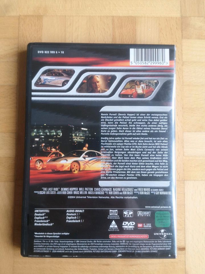 The Last Ride, Dennis Hopper, DVD in Staufenberg