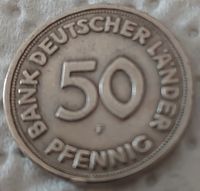 2* 50 PFENNIGE BANK DEUTSCHER LÄNDER 1949 1* ( J ) + ( F ) BEIDE Baden-Württemberg - Kippenheim Vorschau