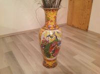 Schöne Große Chinesische Boden Vase mit Pfau Federn Schleswig-Holstein - Bad Segeberg Vorschau
