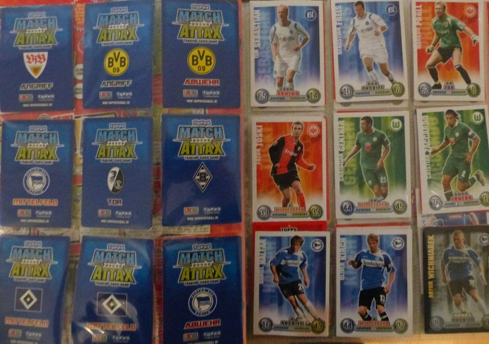 Match Attax Karten und Sammelalbum 2011-12 in Leck