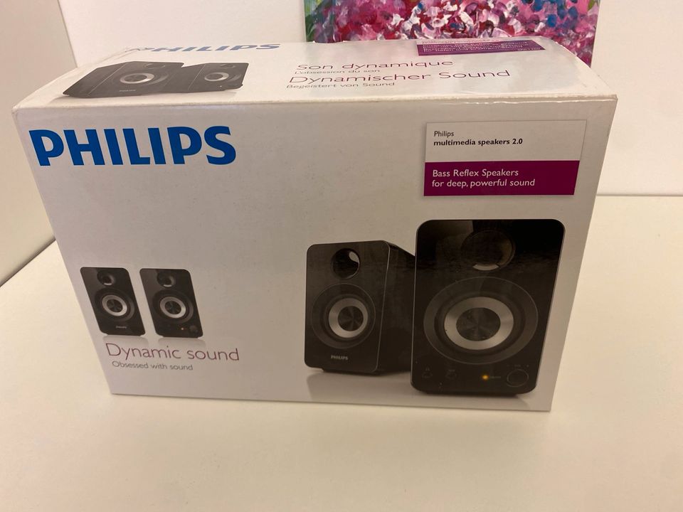 Philips Multimedia-Lautsprecher 2.0 in Frankfurt am Main