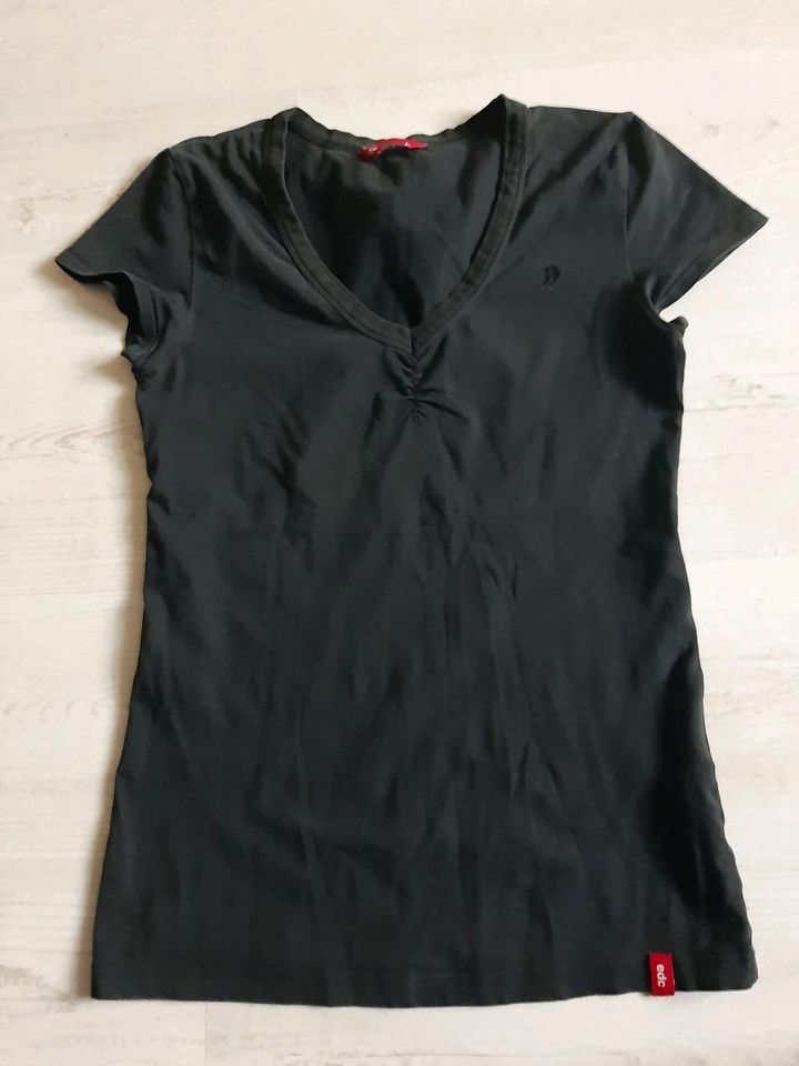 EDC by Esprit Shirt Sommer Gr. L schwarz in Oppenau