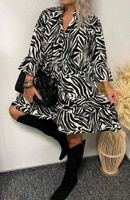 Kleid mit Zebraprint Niedersachsen - Lähden Vorschau