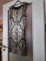 Fabelhaftes blickdichtes kleid mit Pailletten schwarz Gold Bayern - Großostheim Vorschau