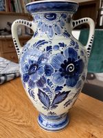 Original Delfter Vase Regina handgemalt mit Stempel Nordrhein-Westfalen - Ratingen Vorschau