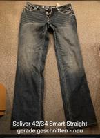soliver smart Straight Knöpfe kein Reißv. Jeans W42 L 32 neu Hessen - Rodgau Vorschau