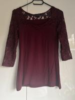 Spitzenshirt Gr. S weinrot AMISU Nordrhein-Westfalen - Beckum Vorschau
