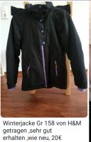 Winterjacke Gr 158 H&M Hessen - Schwalmstadt Vorschau