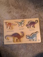 Holzspielzeug Puzzle Dinosaurier Sebra Montessori Spielzeug Berlin - Charlottenburg Vorschau