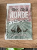 Metallschild Hunde Willkommen Nordrhein-Westfalen - Wesseling Vorschau