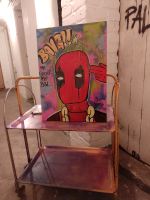 Deadpool "paid in full" Style auf Holz Gemälde Nordrhein-Westfalen - Herten Vorschau