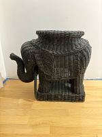 Vintage Rattan Tisch Elefant Mid Century Hannover - Mitte Vorschau