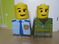 Lego Kostüm Karneval Polizei Vulkanforscher Figur Verkleidung Dek Nordrhein-Westfalen - Moers Vorschau