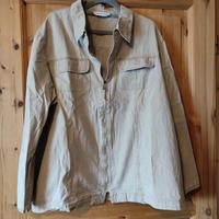 Bluse Jacke mit Reißverschluss beige gr XL Gina Laura 100%Baumw❗ Niedersachsen - Friedeburg Vorschau