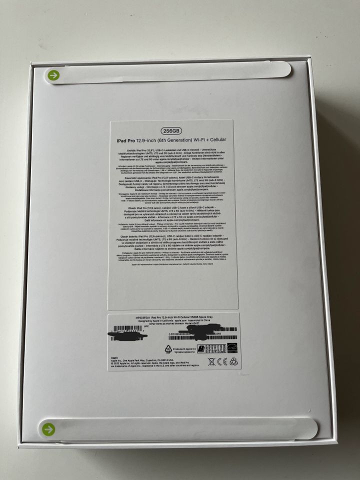 iPad Pro 6th Gen. (2023) 12,9 - 256GB - Wifi + Cellular - NEU in Bielefeld