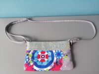 DESIGUAL Mädchen-Handtasche ❤ grau/bunt, Glitzer ❤ NEUw Bayern - Bernhardswald Vorschau