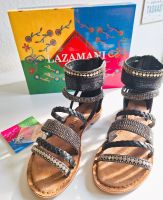 Lazamani Römer Sandalen Nieten Sandalette Bänder Leder komplett ♥ Hessen - Steinau an der Straße Vorschau