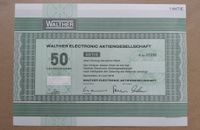 Walther Electronic Aktiengesellschaft Gerstetten Juni 1979 50 DM München - Schwabing-West Vorschau